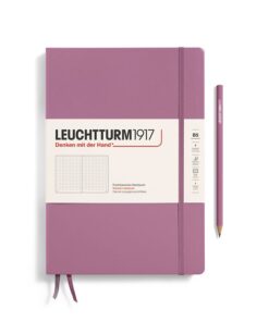 notebook-composition-b5-hardcover-219-numbered-pages-dusty-rose-dotted