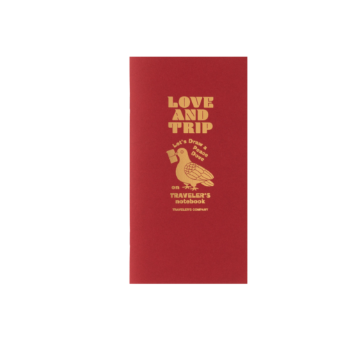 TRAVELER'S refill notebook size Love & Trip