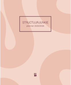 Structuurjunkie planner 2025/2026