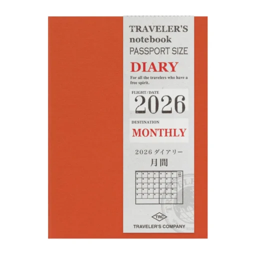 Travelers-Notebook-Passport-Size-Diary-2026-Monthly-Refill-1