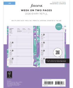 Filofax A5 2026 Floral