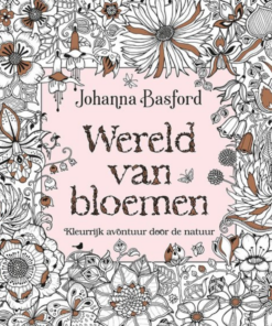 Kleurboek wereld van bloemen