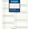 Filofax Notebook Refill Vertical Year Planner 2027 _27-15202_