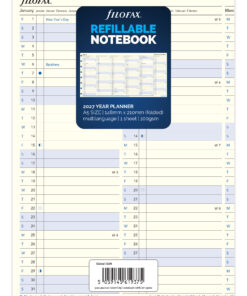 Filofax Notebook Refill Vertical Year Planner 2027 _27-15202_